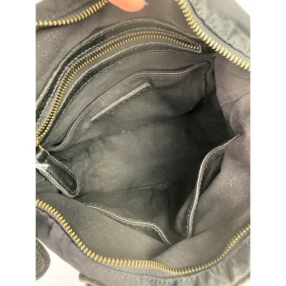 LIEBESKIND Arielle C Black Leather Satchel Removable Strap Purse Shoulder Bag - Picture 7 of 10